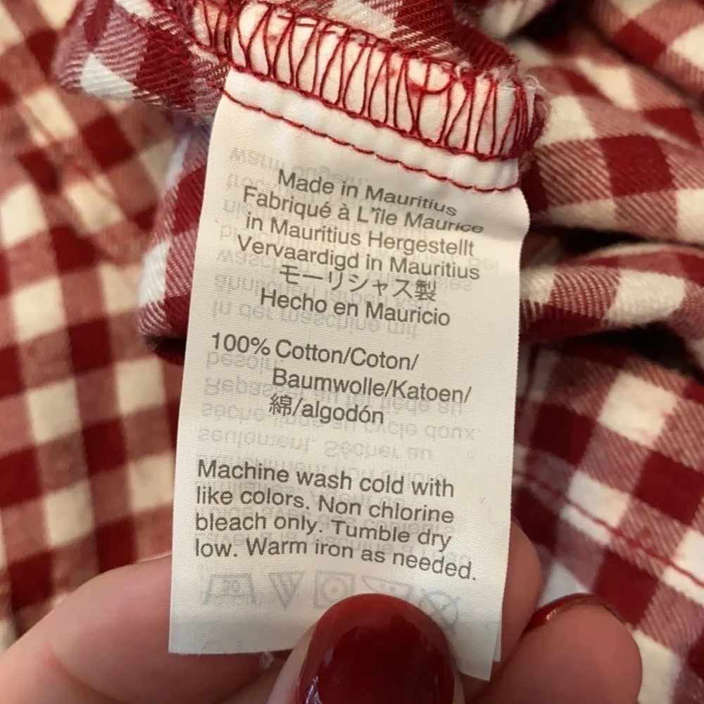 J. Crew Plaid Button Down - Picture 3 of 3
